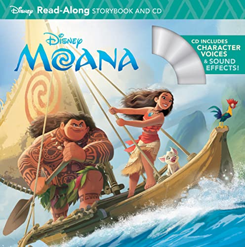 Book Cover Moana ReadAlong Storybook & CD (Read-Along Storybook and CD)