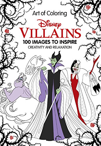 Book Cover Art of Coloring: Disney Villains: 100 Images to Inspire Creativity and Relaxation