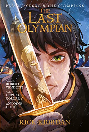 Book Cover Percy Jackson and the Olympians The Last Olympian: The Graphic Novel (Percy Jackson & the Olympians)