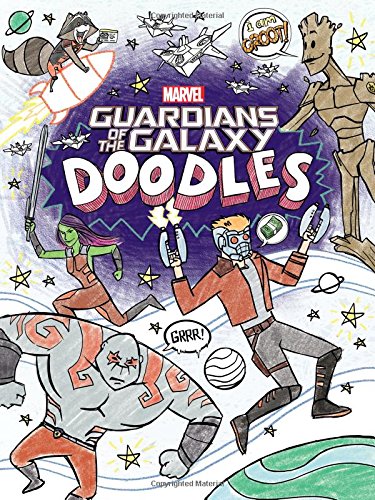 Book Cover Guardians of the Galaxy Doodles (Doodle Book)
