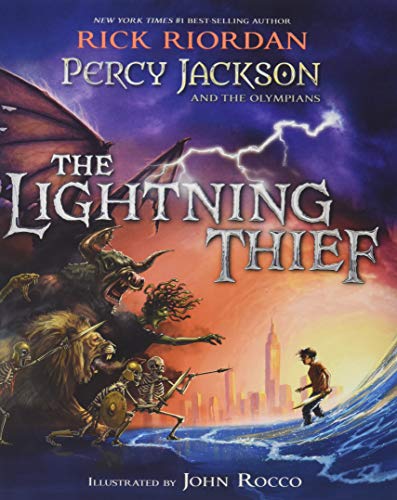 Book Cover Percy Jackson and the Olympians The Lightning Thief Illustrated Edition (Percy Jackson & the Olympians)