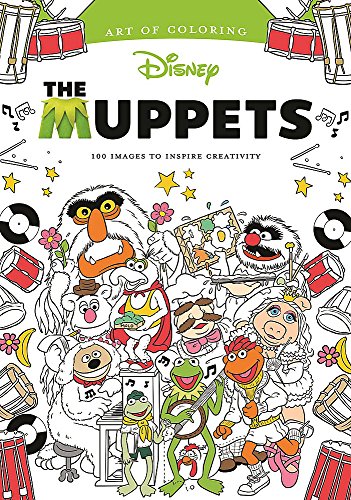 Book Cover Art of Coloring: Muppets: 100 Images to Inspire Creativity