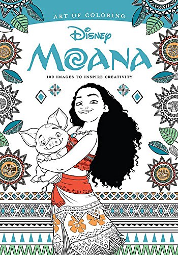 Book Cover Art of Coloring: Moana: 100 Images to Inspire Creativity