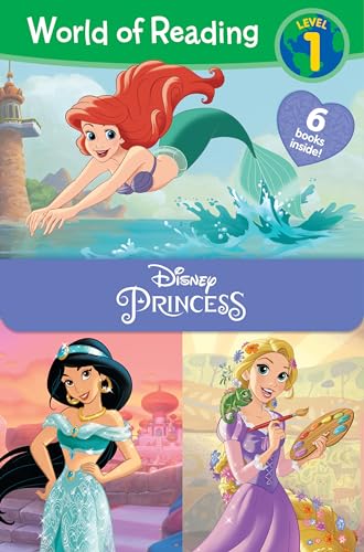 Book Cover World of Reading Disney Princess Level 1 Boxed Set
