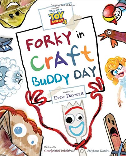 Book Cover Toy Story 4: Forky in Craft Buddy Day