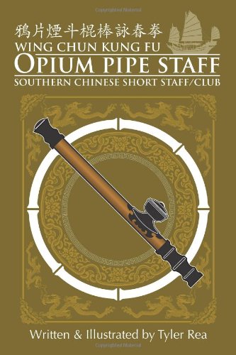 Book Cover Wing Chun Opium Pipe staff (Bamboo ring Wing Chun kung fu)