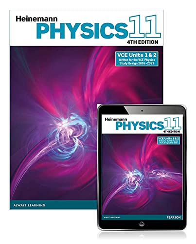 Heinemann Physics 11 Student Book + Pearson eBook 3.0