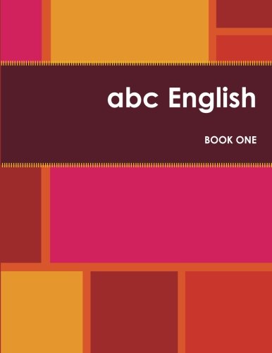 Book Cover abc English: Book One