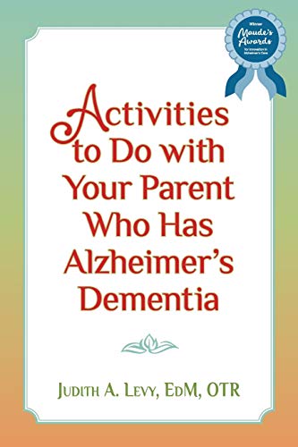 Book Cover Activities to do with Your Parent who has Alzheimer's Dementia