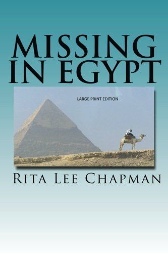 Book Cover Missing in Egypt: Large Print edition (Anna Davies Mystery Series)