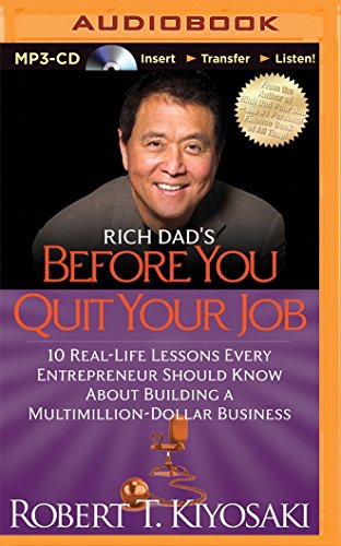 Book Cover Rich Dad's Before You Quit Your Job (Rich Dad's (Audio))