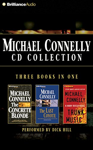 Book Cover Michael Connelly CD Collection 2: The Concrete Blonde, The Last Coyote, Trunk Music (Harry Bosch Series)