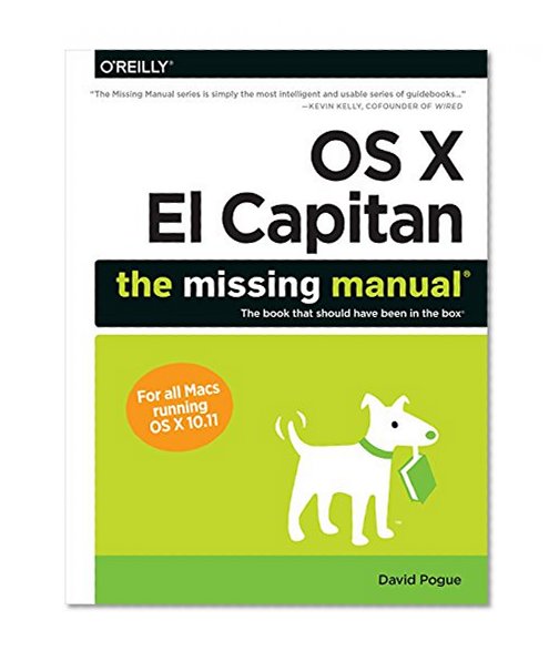 Book Cover OS X El Capitan: The Missing Manual