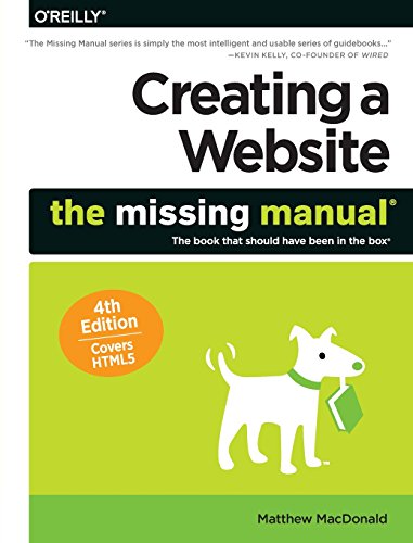 Book Cover Creating a Website: The Missing Manual