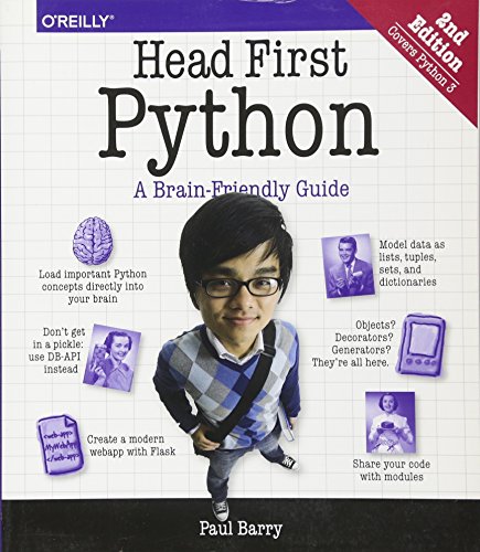 Book Cover Head First Python: A Brain-Friendly Guide
