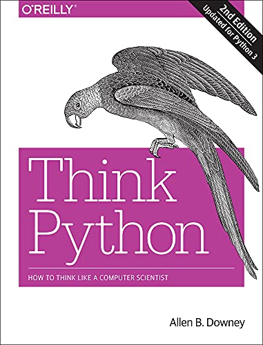 Book Cover Think Python: How to Think Like a Computer Scientist
