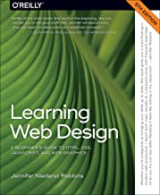 Book Cover Learning Web Design: A Beginner's Guide to HTML, CSS, JavaScript, and Web Graphics