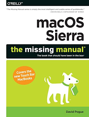 Book Cover macOS Sierra: The Missing Manual: The book that should have been in the box