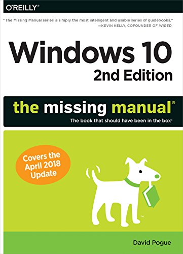 Book Cover Windows 10: The Missing Manual: The book that should have been in the box