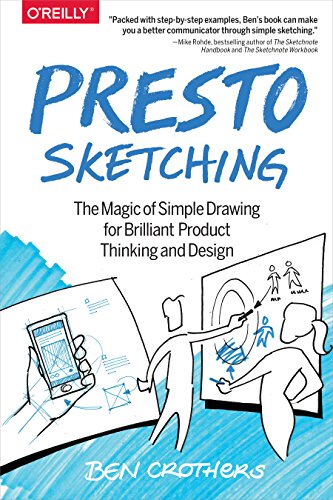 Book Cover Presto Sketching: The Magic of Simple Drawing for Brilliant Product Thinking and Design