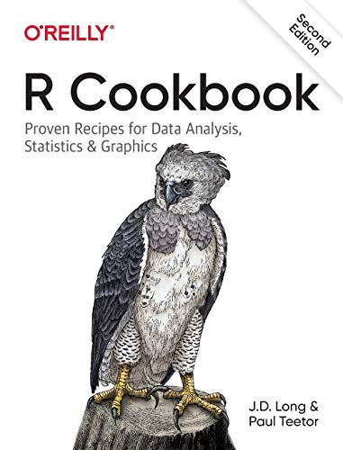 Book Cover R Cookbook: Proven Recipes for Data Analysis, Statistics, and Graphics