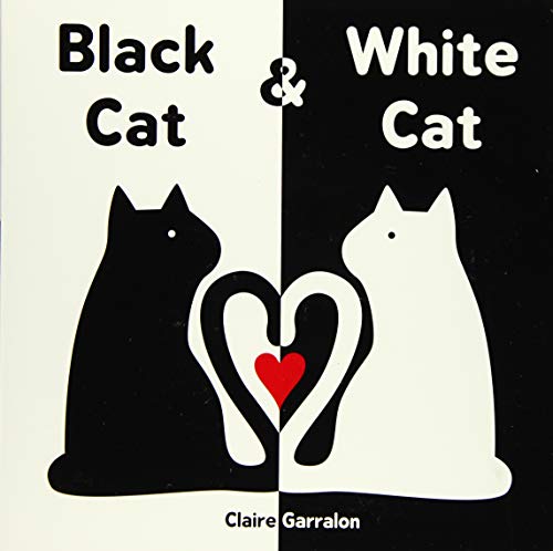Book Cover Black Cat & White Cat