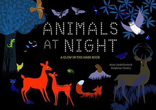 Book Cover Animals at Night: A Glow-in-the-Dark Book
