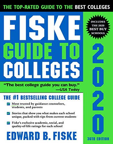 Book Cover Fiske Guide to Colleges 2020