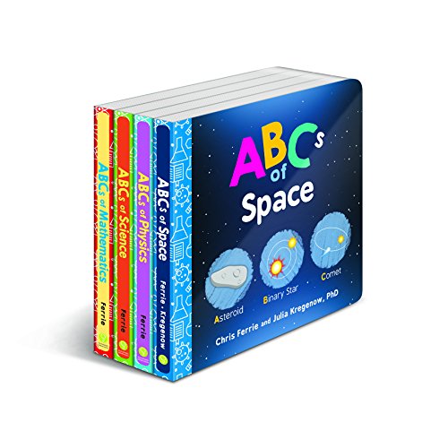 Book Cover Baby University ABC's Board Book Set: A Scientific Alphabet Board Book Set for Toddlers 1-3 (Science Gifts for Kids) (Baby University Board Book Sets)