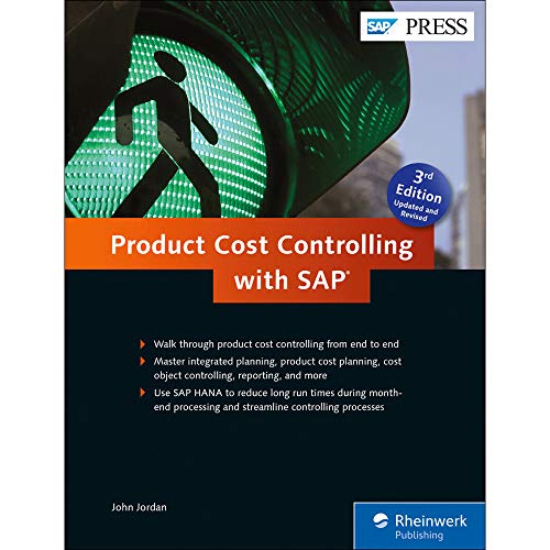 Book Cover Product Cost Controlling with SAP Product Costing: SAP CO-PC (3rd Edition) (SAP PRESS)
