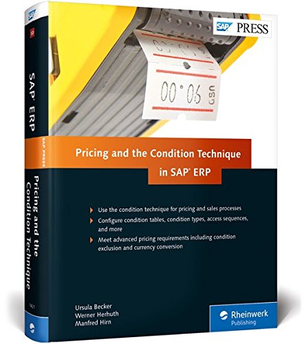 Book Cover SAP Pricing and the Condition Technique in SAP ERP (SAP PRESS)