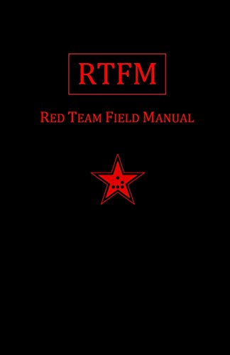 Book Cover Rtfm: Red Team Field Manual