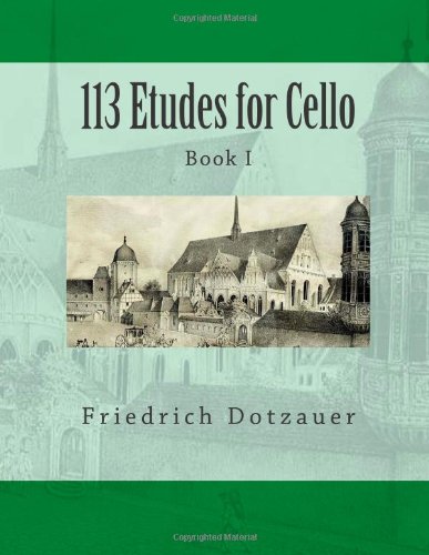 Book Cover 113 Etudes for Cello: Book I (Volume 1)