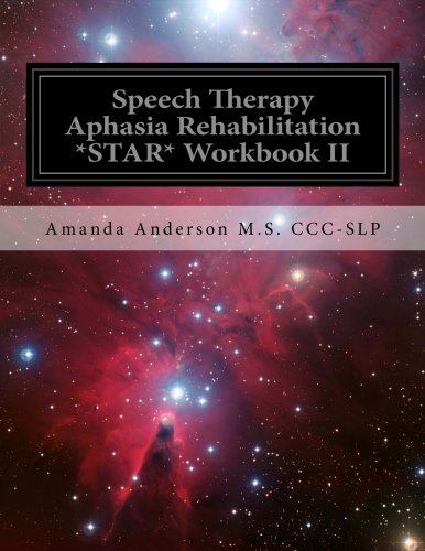 Book Cover Speech Therapy Aphasia Rehabilitation *STAR* Workbook II: Receptive Language
