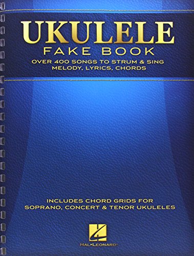 Book Cover Ukulele Fake Book: Full Size Edition