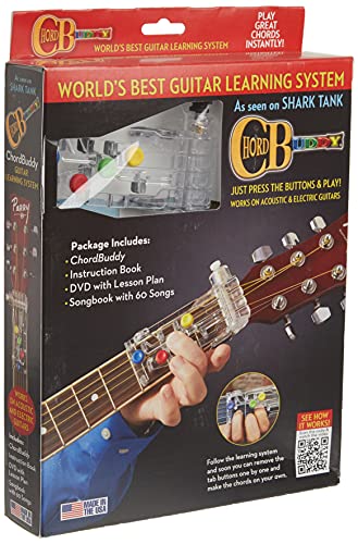 Book Cover ChordBuddy Learning System: Includes Color-Coded Songbook, Instruction Book, DVD and ChordBuddy Device!