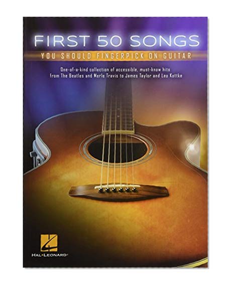 Book Cover First 50 Songs You Should Fingerpick On Guitar
