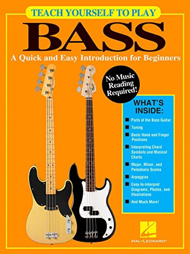 Book Cover Teach Yourself to Play Bass: A Quick and Easy Introduction for Beginners