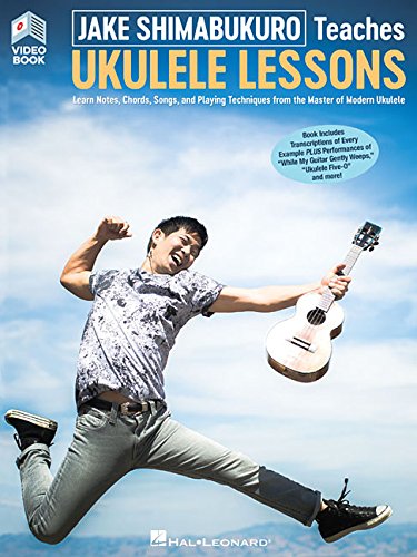 Book Cover Jake Shimabukuro Teaches Ukulele Lessons: Book with Full-Length Online Video
