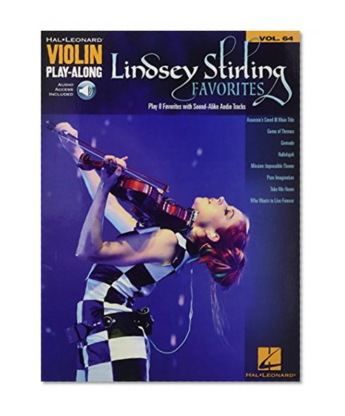 Book Cover Lindsey Stirling Favorites: Violin Play-Along Volume 64 (Hal Leonard Violin Play-along)
