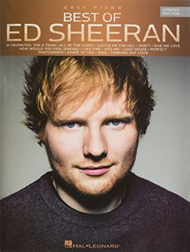 Book Cover Best of Ed Sheeran for Easy Piano: Updated Edition