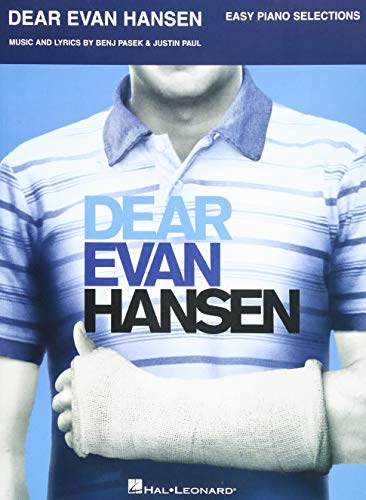 Book Cover Dear Evan Hansen - Easy Piano