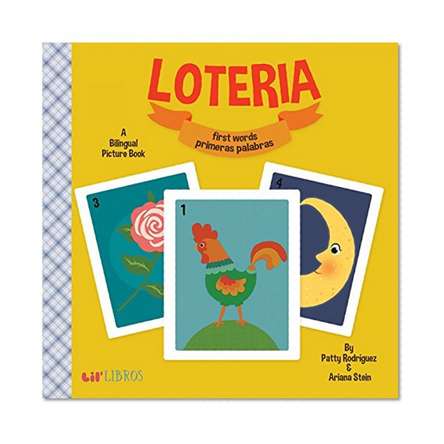Book Cover Loteria: First Words, Primeras Palabras (Bilingual: English/Spanish) by Lil' Libros