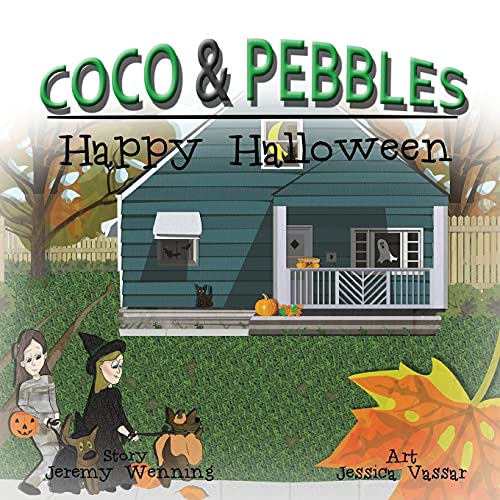 Book Cover Coco & Pebbles Happy Halloween