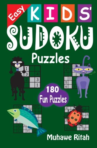 Book Cover Easy Kids' Sudoku Puzzles (The Number One Choice for Sudoku Beginners.) (Volume 1)