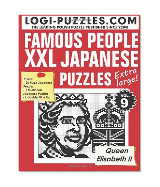 Book Cover XXL Japanese Puzzles: Famous people (Volume 9)
