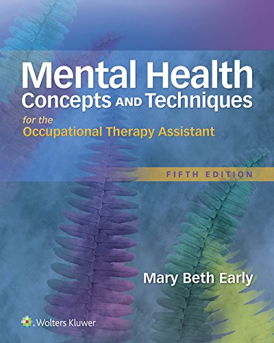 Book Cover Mental Health Concepts and Techniques for the Occupational Therapy Assistant