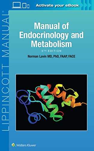 Book Cover Manual of Endocrinology and Metabolism (Lippincott Manual Series)