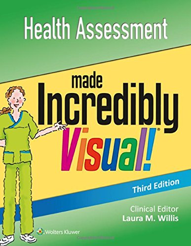 Book Cover Health Assessment Made Incredibly Visual (Incredibly Easy! Series®)