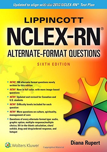 Book Cover Lippincott NCLEX-RN Alternate-Format Questions